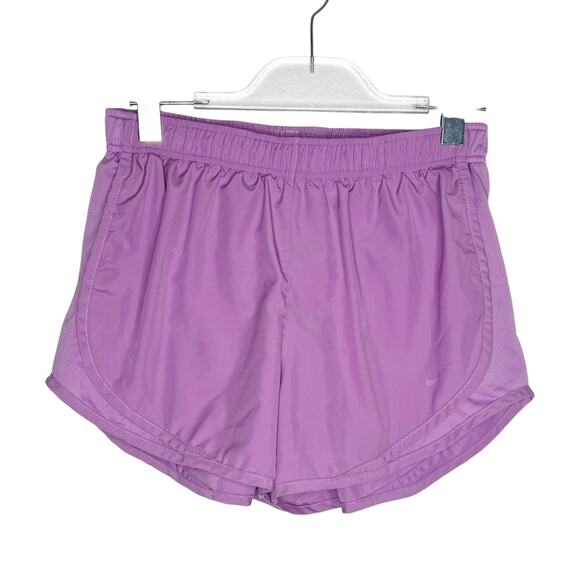 NIKE Dri-FIT Tempo Running Shorts Elastic Waist Lightweight Violet Womens Size M - Picture 3 of 9